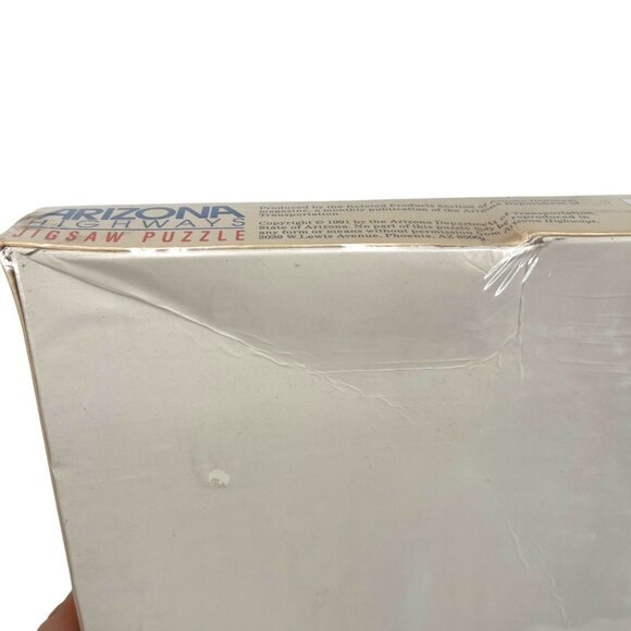 Arizona Highways Jigsaw Puzzle Bil Keane Map 550 Pieces 18x24 Inches 1991 NIB - Picture 11 of 13